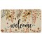 Welcome Fall Doormat Eucalyptus Leaves Sunflowers Door Mats Indoor Outdoor Patio Non-Slip Durable Entrance FloorMat for Home, Outside, Yard, Patio 17x29.5 Inch